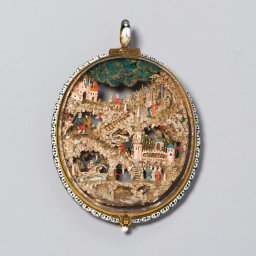 Two-Sided Pendant with Scenes from the Lives of Christ and Saint Francis, 14th/15th century