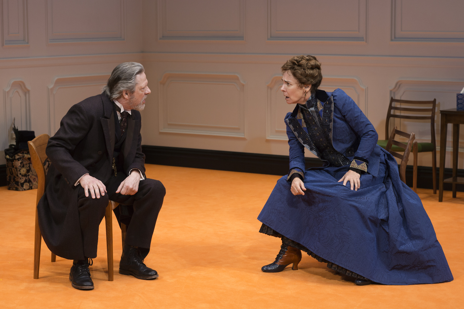 Chris Cooper and Laurie Metcalf in “A Doll’s House, Part 2” (photo: Brigitte Lacombe)