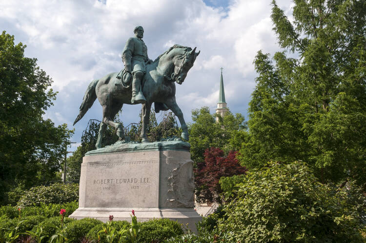 The Robert E. Lee statue in Charlottesville, Va. (iStock/jcarillet)
